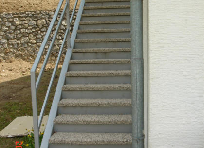 Metal staircases